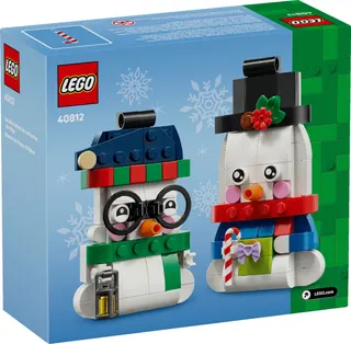 Sneeuwpopornamenten LEGO-set afbeelding 7