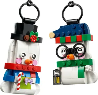 Sneeuwpopornamenten LEGO-set afbeelding 2