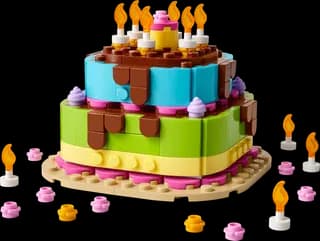 Verjaardagstaart LEGO-set