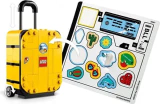 Gele koffer LEGO-set afbeelding 3
