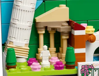 Ansichtkaart van Italië LEGO-set afbeelding 3