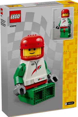 Grote minifiguur van een coureur LEGO-set afbeelding 3