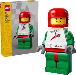 Grote minifiguur van een coureur LEGO-set afbeelding 4