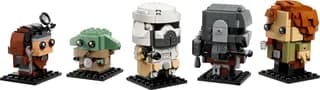 De Mandalorian en Grogu: bondgenoten en schurken LEGO-set