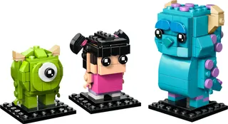 Figuren van Sulley, Mike en Boe LEGO-set