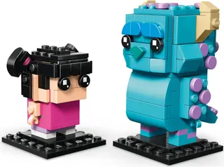 Figuren van Sulley, Mike en Boe LEGO-set afbeelding 3