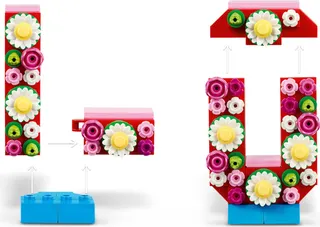 Liefdesletters LEGO-set afbeelding 6