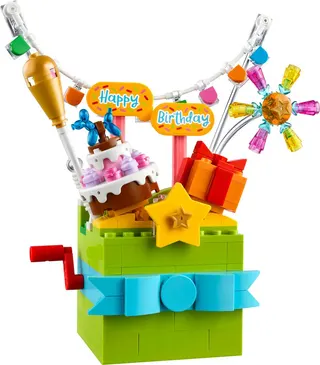 Verjaardagscadeauverpakking LEGO-set