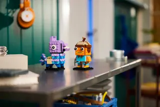 Supply Llama en Fishstick figuren LEGO-set afbeelding 6