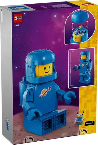 Grote blauwe minifiguur van een astronaut LEGO-set afbeelding 9