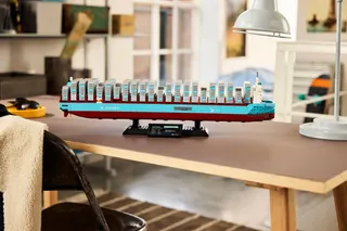 Maersk containerschip met dubbel brandstofsysteem LEGO-set afbeelding 15