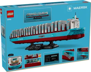 Maersk containerschip met dubbel brandstofsysteem LEGO-set afbeelding 16