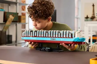 Maersk containerschip met dubbel brandstofsysteem LEGO-set afbeelding 10