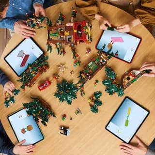 Decoratieve kerstboom voor het hele gezin LEGO-set afbeelding 7
