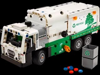 Mack LR Electric vuilniswagen LEGO-set
