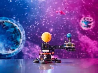 De aarde en de maan in beweging LEGO-set afbeelding 7