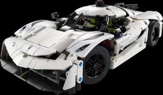 Koenigsegg Jesko Absolut White Hypercar LEGO-set