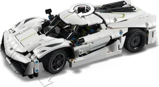 Koenigsegg Jesko Absolut White Hypercar LEGO-set afbeelding 4
