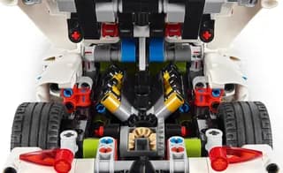 Koenigsegg Jesko Absolut White Hypercar LEGO-set afbeelding 5