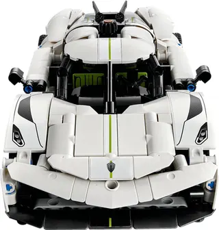 Koenigsegg Jesko Absolut White Hypercar LEGO-set afbeelding 7