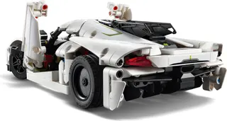 Koenigsegg Jesko Absolut White Hypercar LEGO-set afbeelding 3