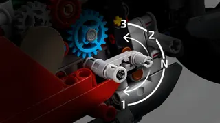 Ducati Panigale V4 S motor LEGO-set afbeelding 6