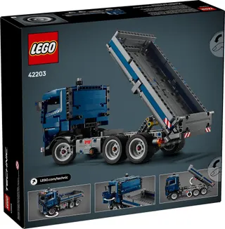 Vrachtwagen met kiepfunctie LEGO-set afbeelding 4