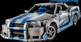 2 Fast 2 Furious Nissan Skyline GT-R (R34) auto LEGO-set