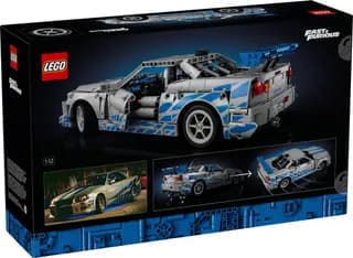 2 Fast 2 Furious Nissan Skyline GT-R (R34) auto LEGO-set afbeelding 9