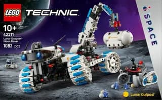 Lunar Outpost maanrover ruimtevoertuig LEGO-set afbeelding 7
