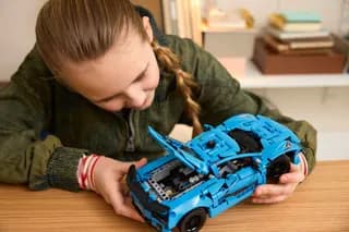 Chevrolet Corvette Stingray - blauw LEGO-set afbeelding 8