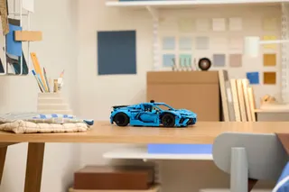 Chevrolet Corvette Stingray - blauw LEGO-set afbeelding 10