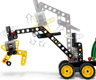John Deere 1470H houtoogstmachine LEGO-set afbeelding 4
