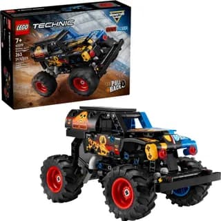 Monster Jam Grave Digger vuur en ijs LEGO-set afbeelding 11