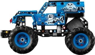 Monster Jam Grave Digger vuur en ijs LEGO-set afbeelding 2