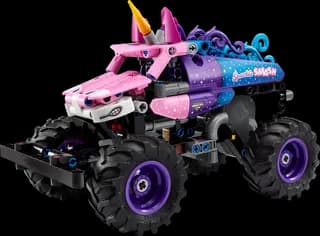 Monster Jam Sparkle Smash pull-back LEGO-set