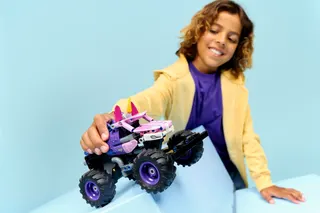Monster Jam Sparkle Smash pull-back LEGO-set afbeelding 5