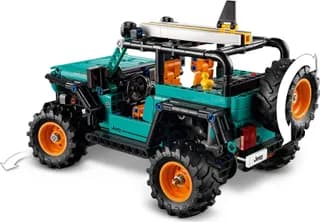 Jeep Wrangler Rubicon terreinwagen LEGO-set afbeelding 4