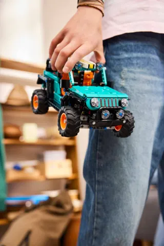 Jeep Wrangler Rubicon terreinwagen LEGO-set afbeelding 8