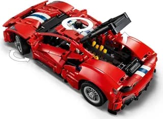 Ferrari 488 PISTA Car LEGO-set afbeelding 4