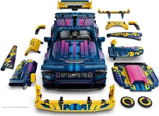 Aanpasbare Ford Mustang GT auto LEGO-set afbeelding 2