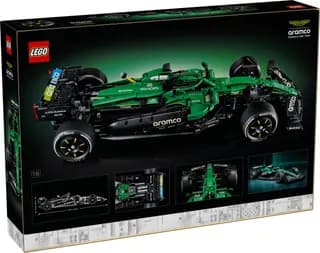 Aston Martin Aramco AMR25 F1 auto LEGO-set afbeelding 21