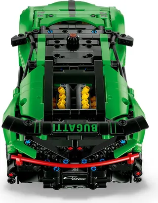 Groene Bugatti Chiron Pur Sport hypercar LEGO-set afbeelding 8