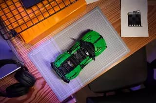 Groene Bugatti Chiron Pur Sport hypercar LEGO-set afbeelding 11