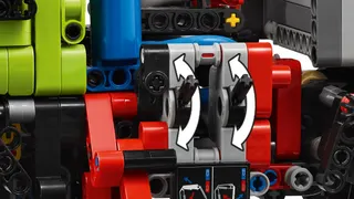 Mercedes-Benz Unimog U 5023 met kraan LEGO-set afbeelding 9