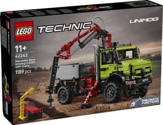 Mercedes-Benz Unimog U 5023 met kraan LEGO-set afbeelding 8
