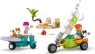 Surfing Dogs and Scooter Adventure LEGO-set afbeelding 4
