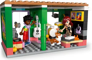 Muziekwinkel en appartement LEGO-set afbeelding 4