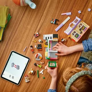 Muziekwinkel en appartement LEGO-set afbeelding 5