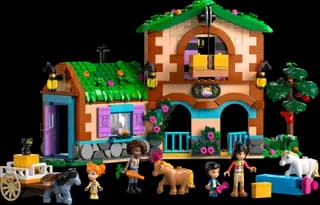 Ponyboerderij en stal LEGO-set